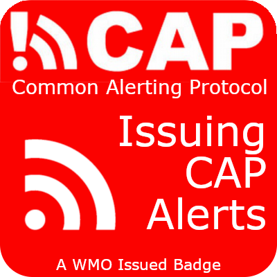 CAP Issuing badge