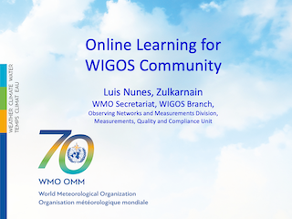 Online Learning for WIGOS Community